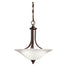 Kichler Canada - Three Light Pendant/Semi Flush Mount - Dover - Tannery Bronze- Union Lighting Luminaires Decor