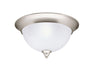 Kichler Canada - Three Light Flush Mount - Dover - Brushed Nickel- Union Lighting Luminaires Decor