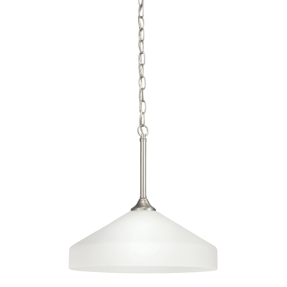 Kichler Canada - One Light Pendant - Ansonia - Brushed Nickel- Union Lighting Luminaires Decor