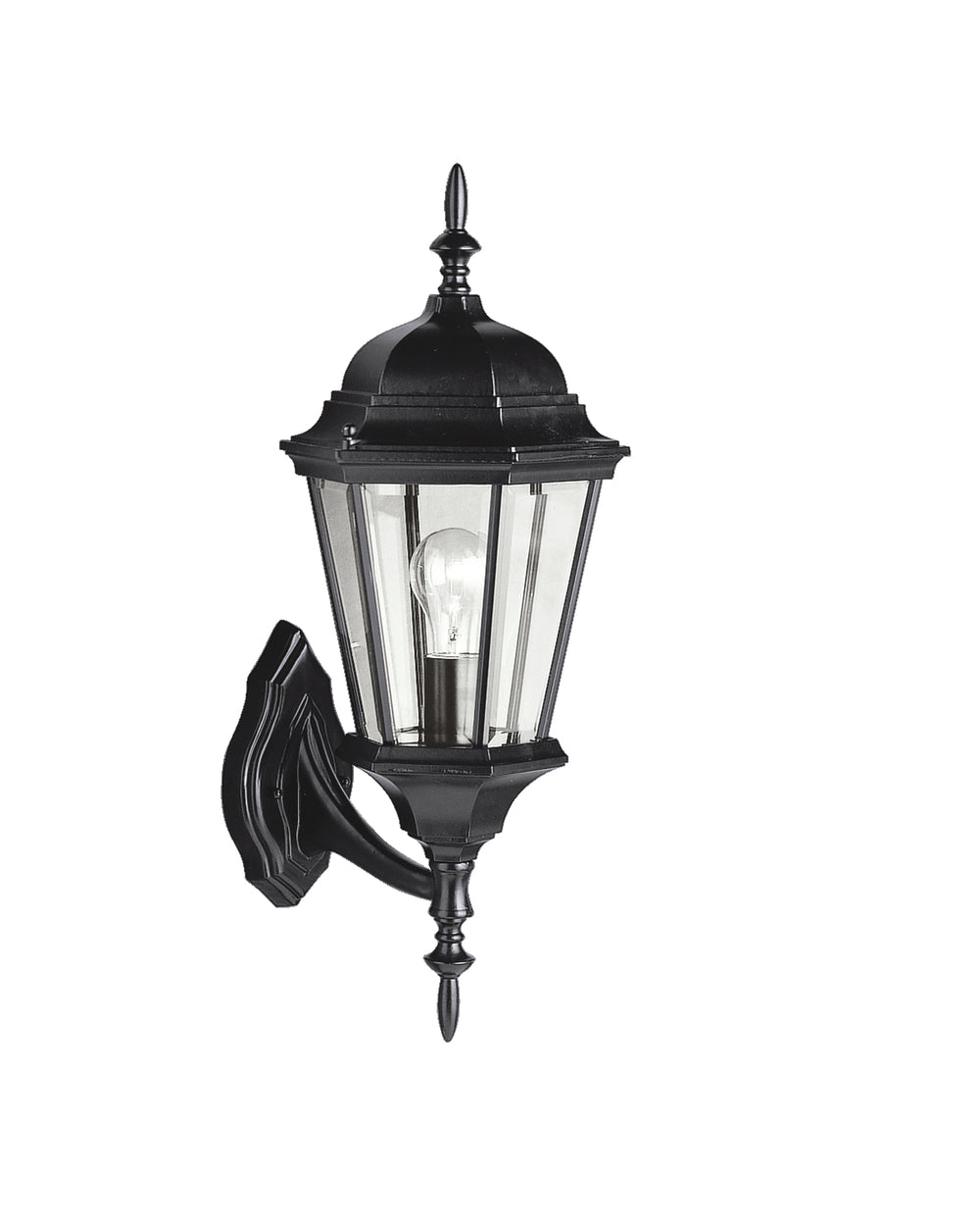 Kichler Canada - One Light Outdoor Wall Mount - Madison - Black- Union Lighting Luminaires Decor