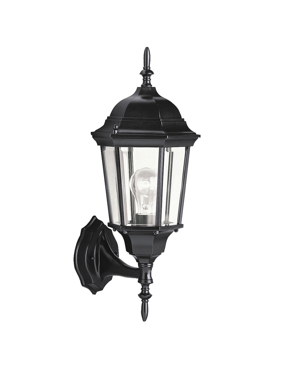 Kichler Canada - One Light Outdoor Wall Mount - Madison - Black- Union Lighting Luminaires Decor