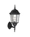 Kichler Canada - One Light Outdoor Wall Mount - Madison - Black- Union Lighting Luminaires Decor