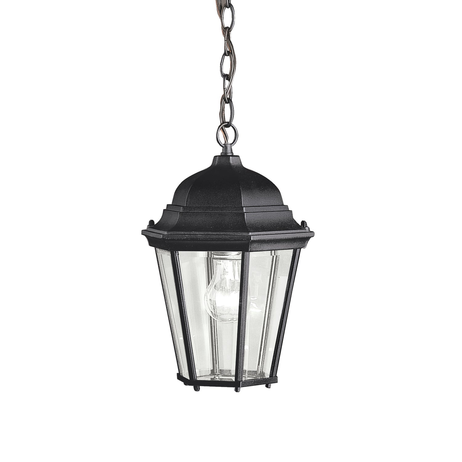 Kichler Canada - One Light Outdoor Pendant - Madison - Black- Union Lighting Luminaires Decor