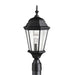 Kichler Canada - One Light Outdoor Post Mount - Madison - Black- Union Lighting Luminaires Decor
