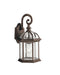 Kichler Canada - One Light Outdoor Wall Mount - Barrie - Tannery Bronze- Union Lighting Luminaires Decor