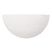 Capital Lighting - One Light Wall Sconce - Crescent - Matte White- Union Lighting Luminaires Decor