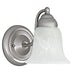 Capital Lighting - One Light Wall Sconce - Brady - Matte Nickel- Union Lighting Luminaires Decor