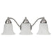 Capital Lighting - Three Light Vanity - Brady - Matte Nickel- Union Lighting Luminaires Decor