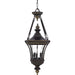 Quoizel - Three Light Outdoor Hanging Lantern - Devon - Imperial Bronze- Union Lighting Luminaires Decor