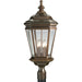 Progress Canada - Four Light Post Lantern - Crawford - Oil Rubbed Bronze- Union Lighting Luminaires Decor