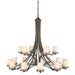 Kichler Canada - 18 Light Chandelier - Hendrik - Olde Bronze- Union Lighting Luminaires Decor