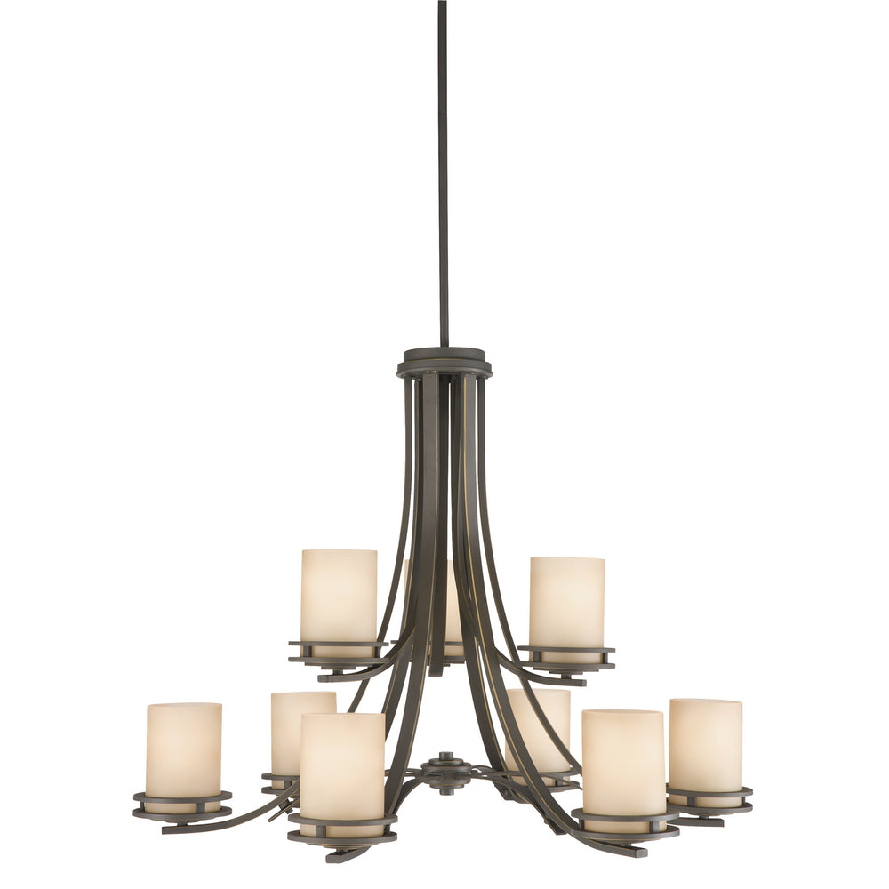 Kichler Canada - Nine Light Chandelier - Hendrik - Olde Bronze- Union Lighting Luminaires Decor