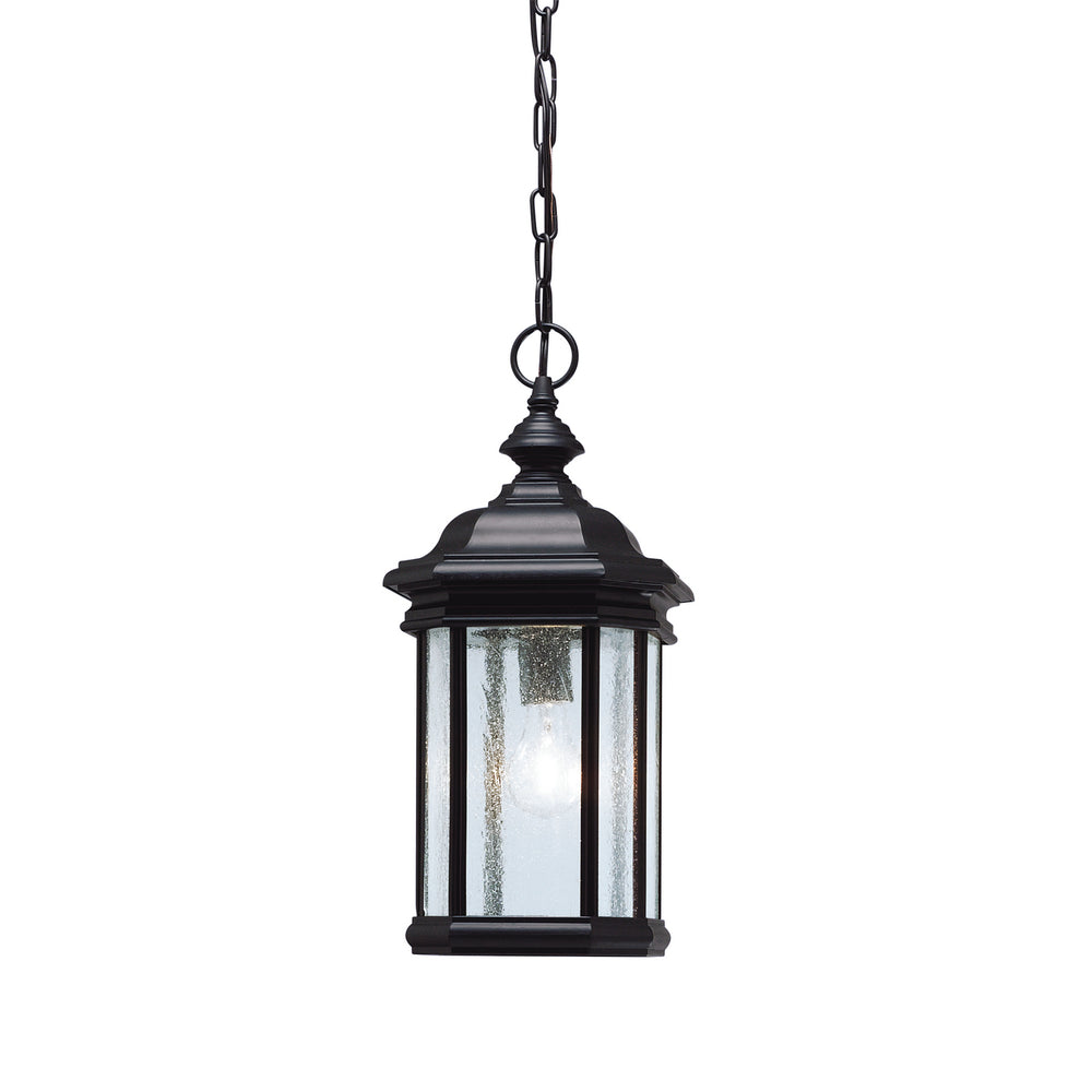 Kichler Canada - One Light Outdoor Pendant - Kirkwood - Black- Union Lighting Luminaires Decor