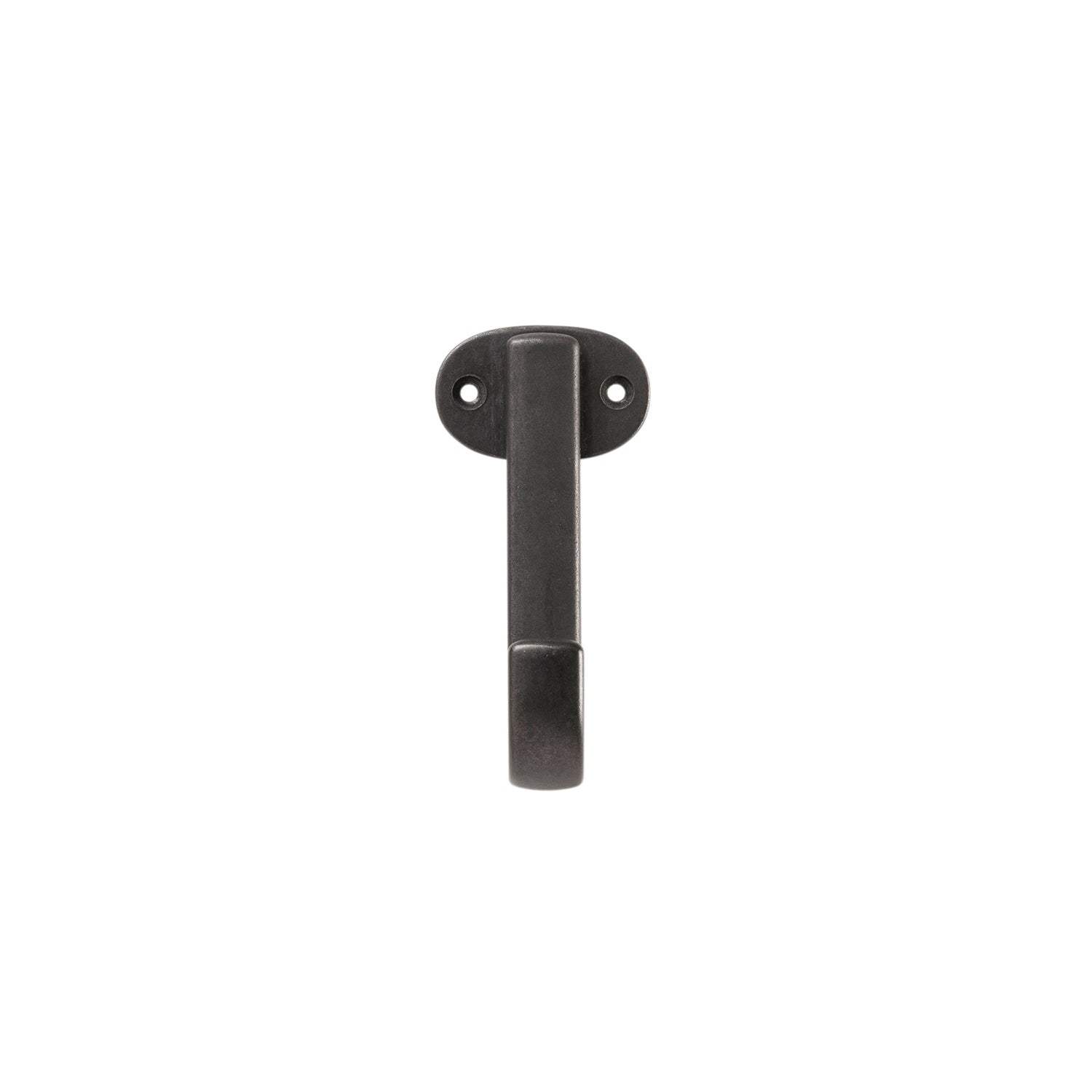 Hickory Hardware S077189-BI Euro Contemporary Decorative Hook in Black Iron