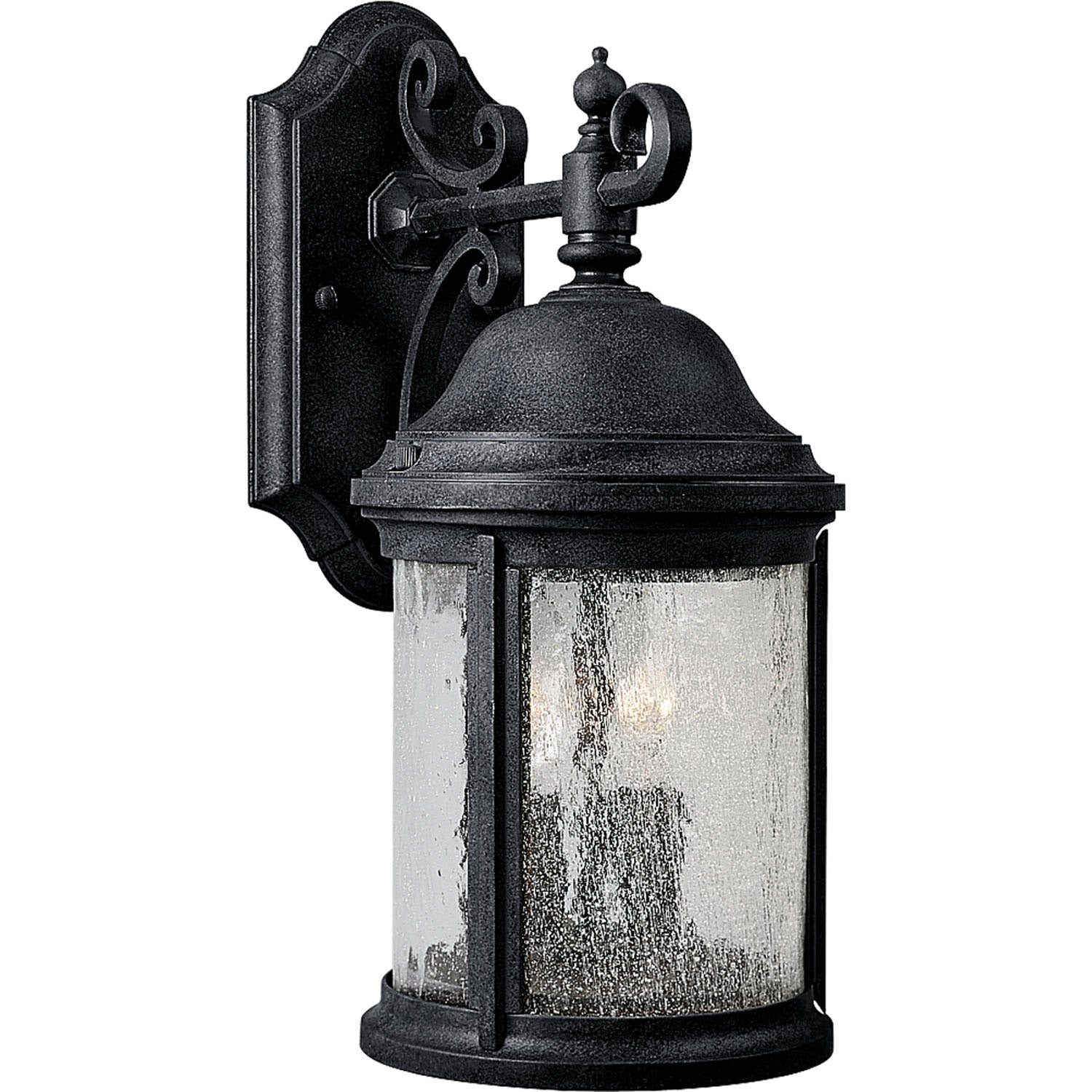 Progress Canada - Two Light Wall Lantern - Ashmore - Textured Black- Union Lighting Luminaires Decor