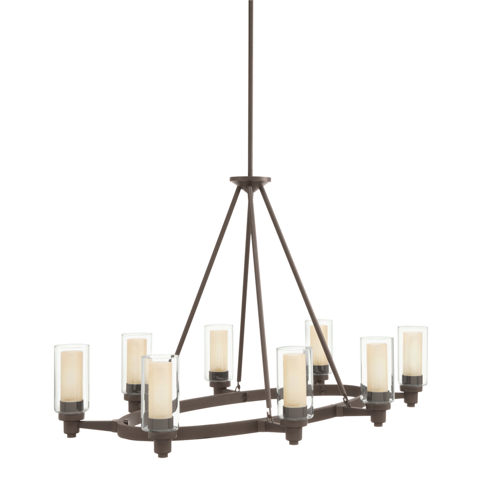 Kichler Canada - Eight Light Chandelier - Circolo - Olde Bronze- Union Lighting Luminaires Decor