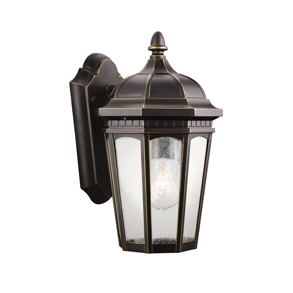 Kichler Canada - One Light Outdoor Wall Mount - Courtyard - Rubbed Bronze- Union Lighting Luminaires Decor