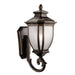 Kichler Canada - One Light Outdoor Wall Mount - Salisbury - Rubbed Bronze- Union Lighting Luminaires Decor