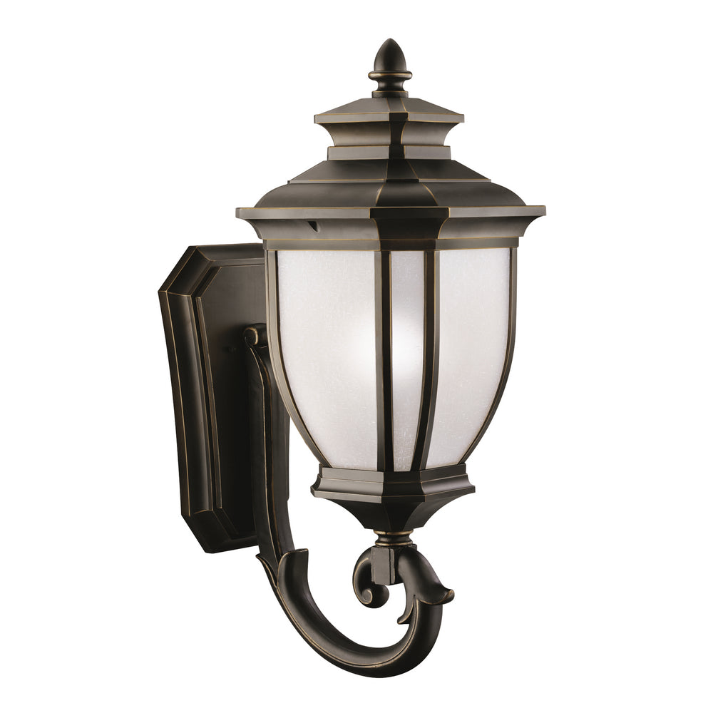 Kichler Canada - One Light Outdoor Wall Mount - Salisbury - Rubbed Bronze- Union Lighting Luminaires Decor