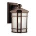 Kichler Canada - One Light Outdoor Wall Mount - Cameron - Prairie Rock- Union Lighting Luminaires Decor