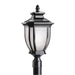 Kichler Canada - One Light Outdoor Post Mount - Salisbury - Black- Union Lighting Luminaires Decor