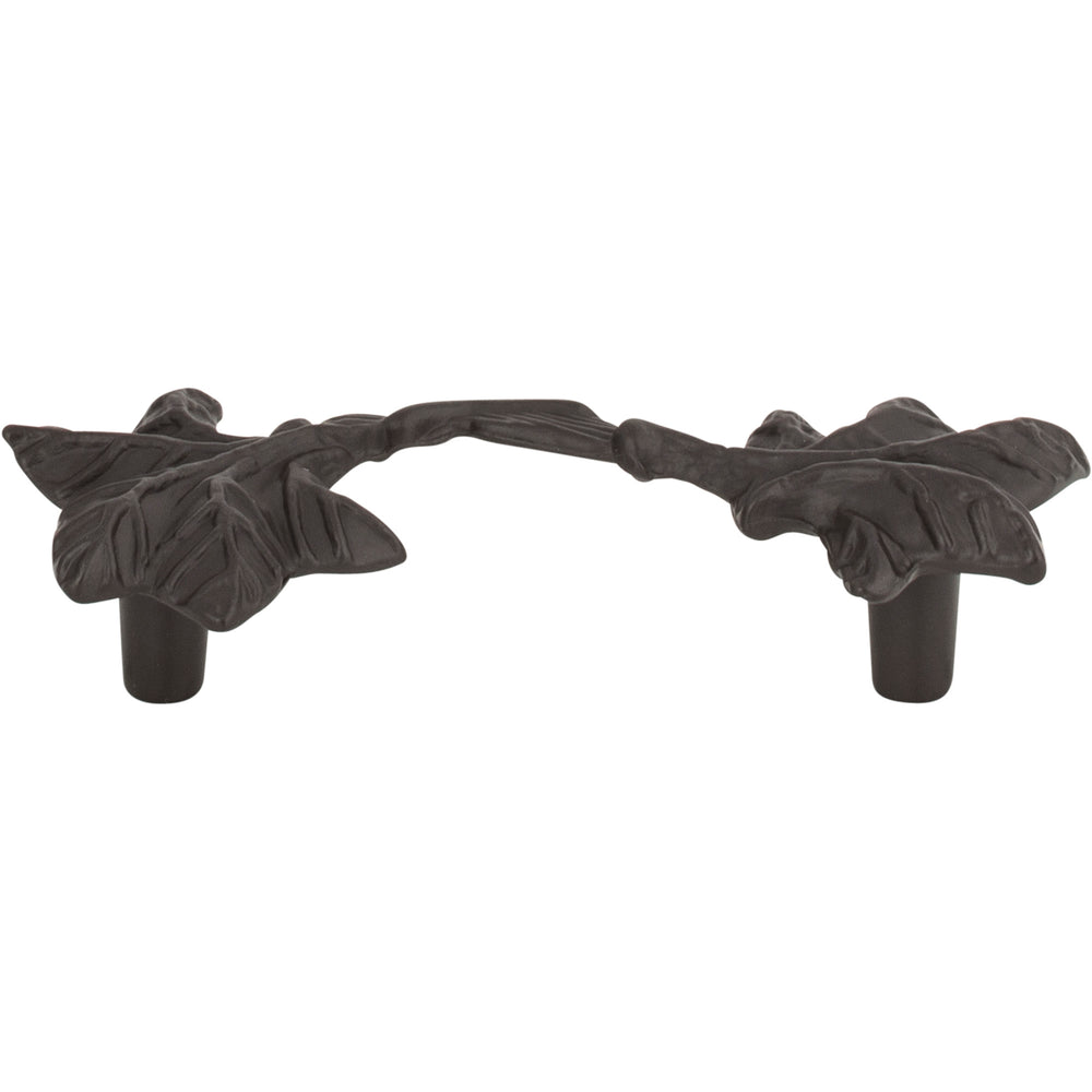 Atlas - Hardware - Vineyard Leaf Pull - Aged Bronze - Union Lighting Luminaires Decor