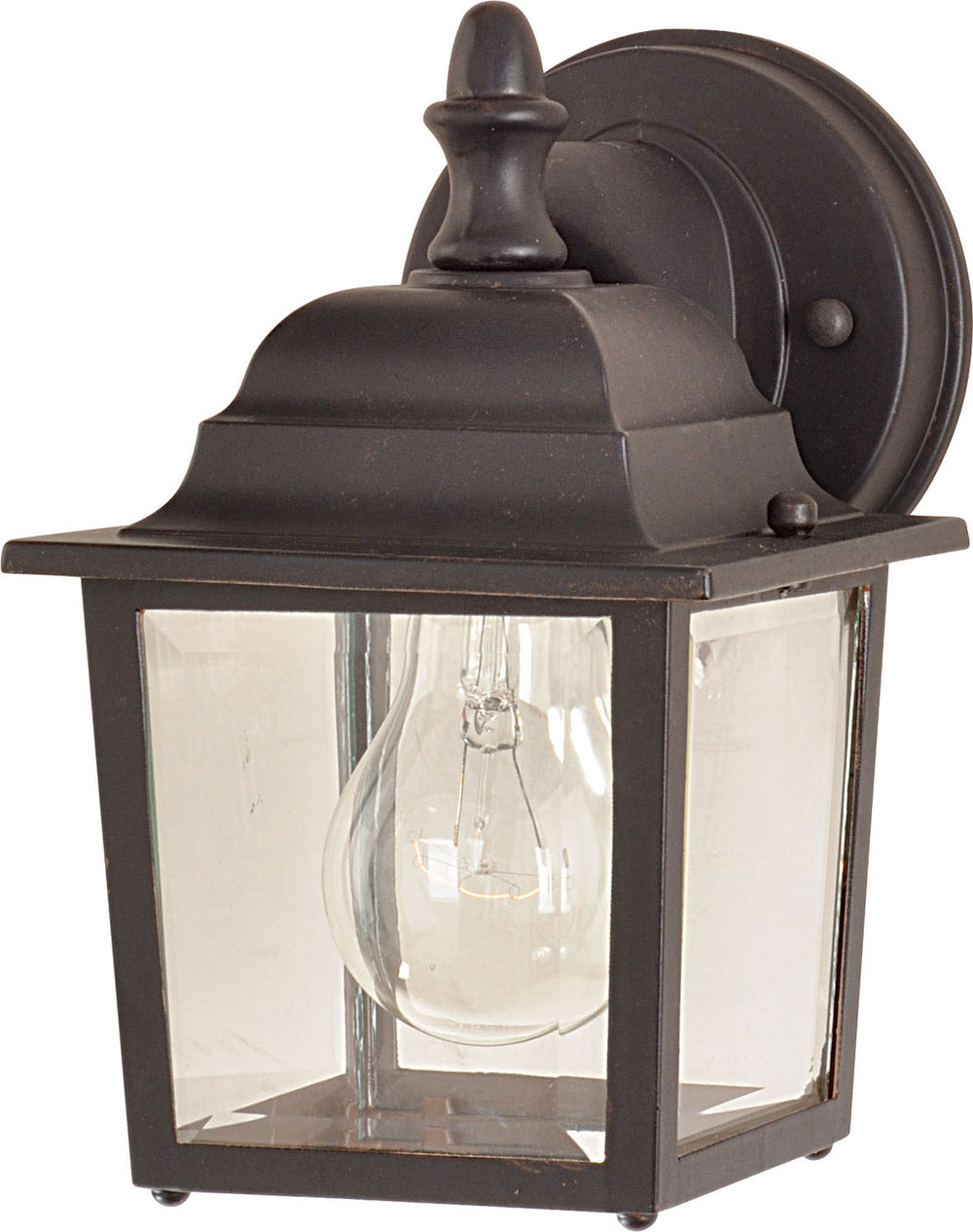 Maxim - One Light Outdoor Wall Lantern - Builder Cast - Empire Bronze- Union Lighting Luminaires Decor