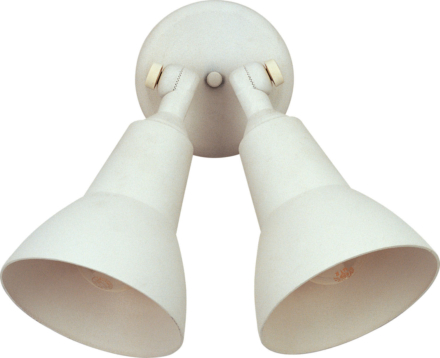 Maxim - Two Light Outdoor Wall Lantern - Spots - White- Union Lighting Luminaires Decor