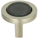 Atlas - Hardware - Spa Black Round Knob - Brushed Nickel - Union Lighting Luminaires Decor