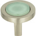 Atlas - Hardware - Spa Green Round Knob - Brushed Nickel - Union Lighting Luminaires Decor
