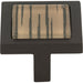 Atlas - Hardware - Spa Brown Tiger Square Knob - Aged Bronze - Union Lighting Luminaires Decor