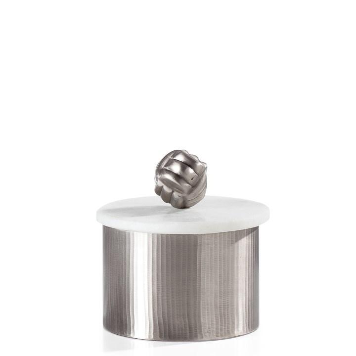 Ribbed Decorative Canister