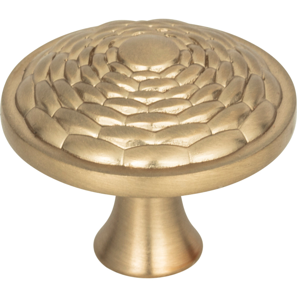 Atlas - Hardware - Mandalay Round Knob - Champagne - Union Lighting Luminaires Decor