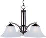 Maxim - Three Light Chandelier - Aurora - Oil Rubbed Bronze- Union Lighting Luminaires Decor