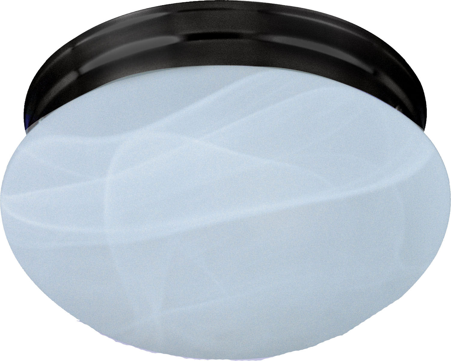 Maxim - Two Light Flush Mount - Essentials - 588x - Oil Rubbed Bronze- Union Lighting Luminaires Decor