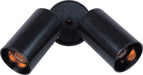 Maxim - Two Light Flush Mount - Spots - Black- Union Lighting Luminaires Decor