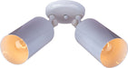 Maxim - Two Light Flush Mount - Spots - White- Union Lighting Luminaires Decor