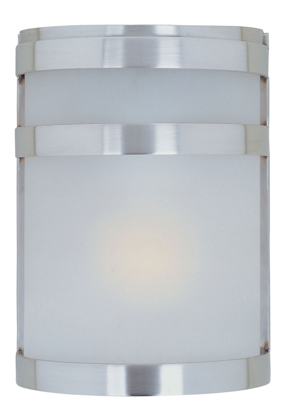 Maxim - One Light Outdoor Wall Lantern - Arc - Stainless Steel- Union Lighting Luminaires Decor