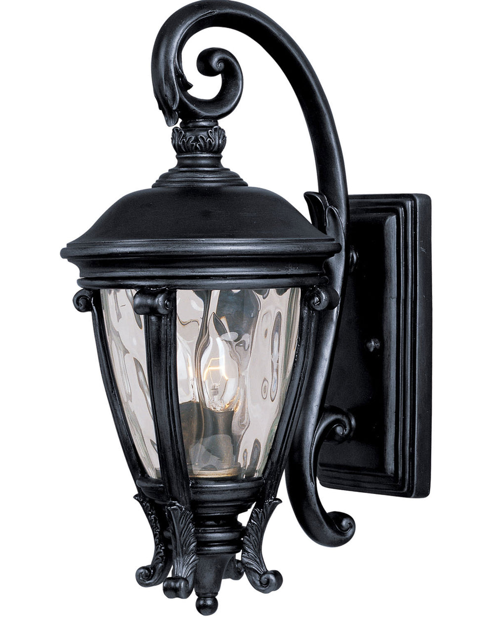 Maxim - Two Light Outdoor Wall Lantern - Camden VX - Black- Union Lighting Luminaires Decor