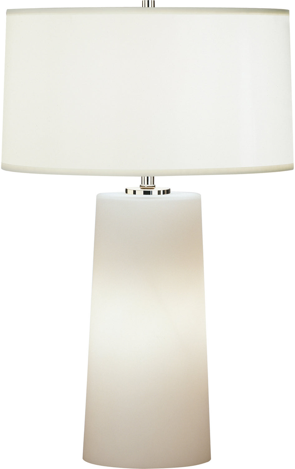 Robert Abbey - Two Light Accent Lamp - Rico Espinet Olinda - Frosted White Cased Glass Base w/Night Light- Union Lighting Luminaires Decor