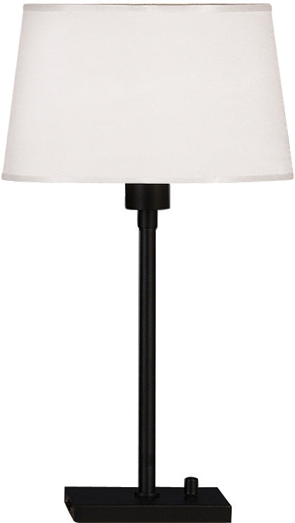 Robert Abbey - One Light Table Lamp - Real Simple - Matte Black Powder Coat over Steel- Union Lighting Luminaires Decor