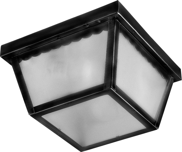 Maxim - One Light Outdoor Ceiling Mount - Outdoor Essentials - 620x - Black- Union Lighting Luminaires Decor