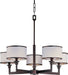 Maxim - Five Light Chandelier - Nexus - Oil Rubbed Bronze- Union Lighting Luminaires Decor