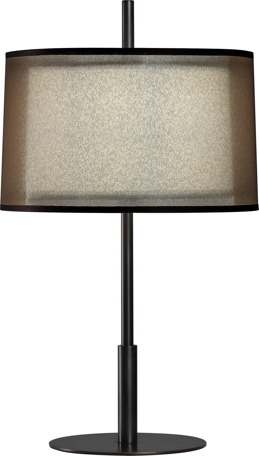 Robert Abbey - One Light Accent Lamp - Saturnia - Deep Patina Bronze- Union Lighting Luminaires Decor