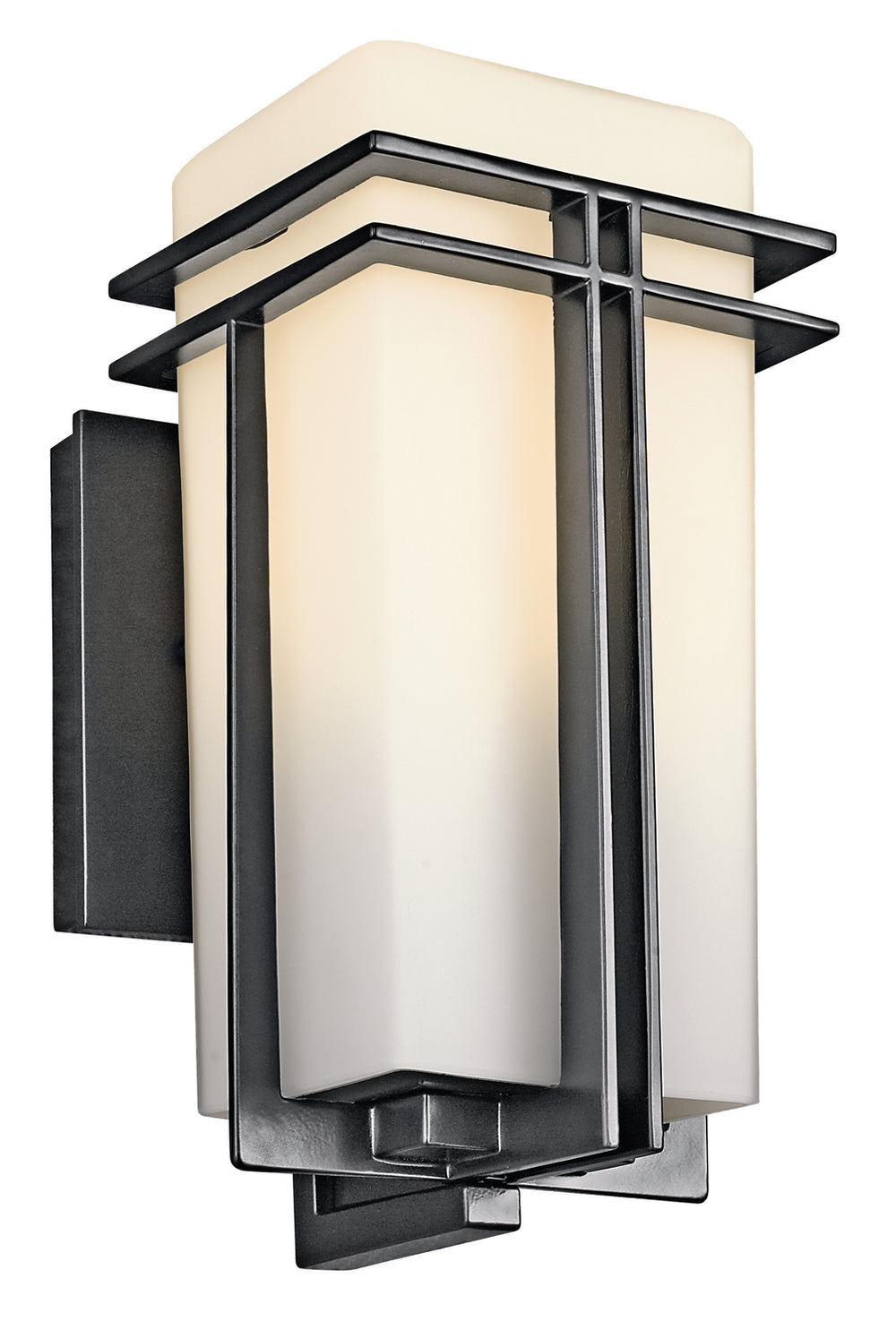 Kichler Canada - One Light Outdoor Wall Mount - Tremillo - Black- Union Lighting Luminaires Decor