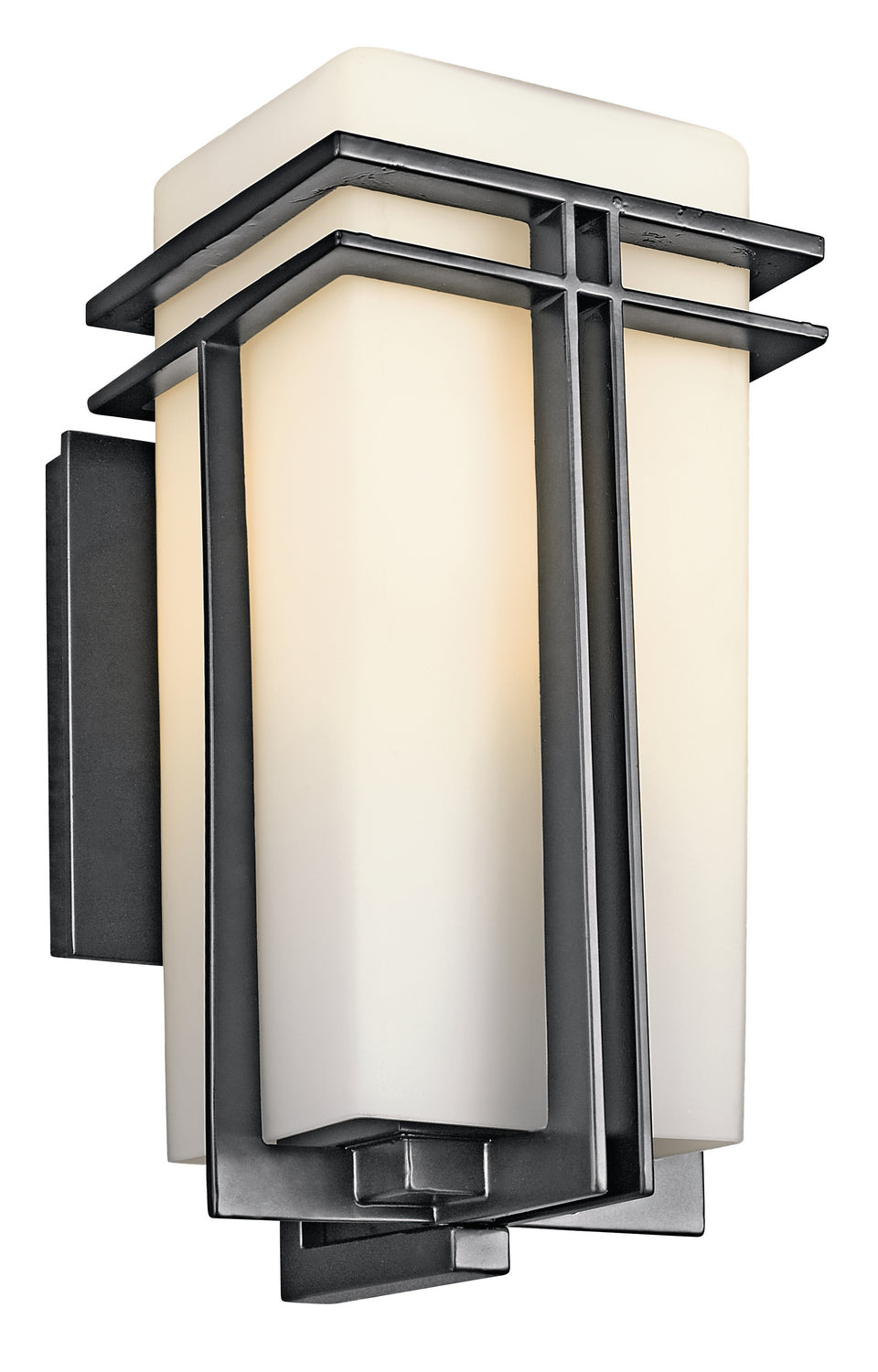 Kichler Canada - One Light Outdoor Wall Mount - Tremillo - Black- Union Lighting Luminaires Decor