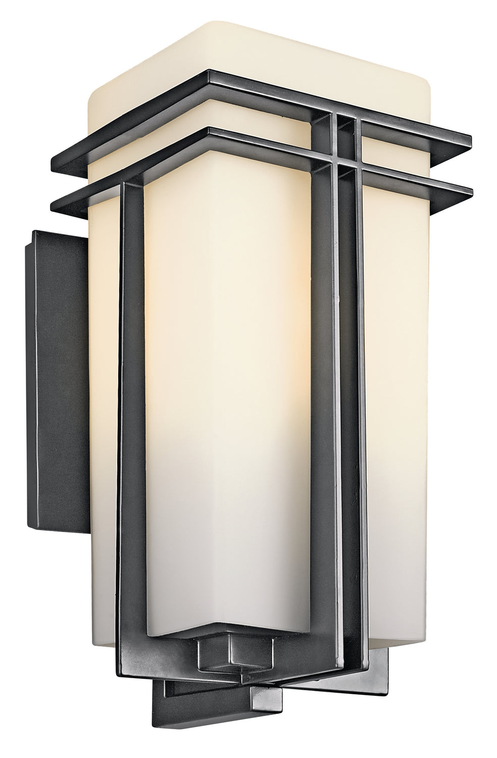 Kichler Canada - One Light Outdoor Wall Mount - Tremillo - Black- Union Lighting Luminaires Decor