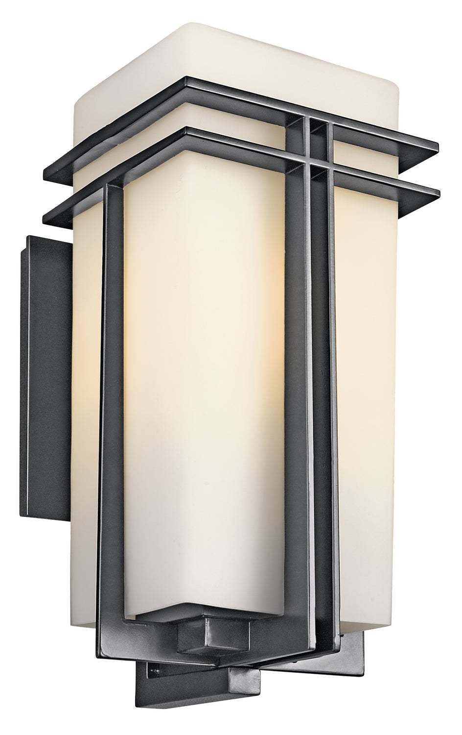 Kichler Canada - One Light Outdoor Wall Mount - Tremillo - Black- Union Lighting Luminaires Decor