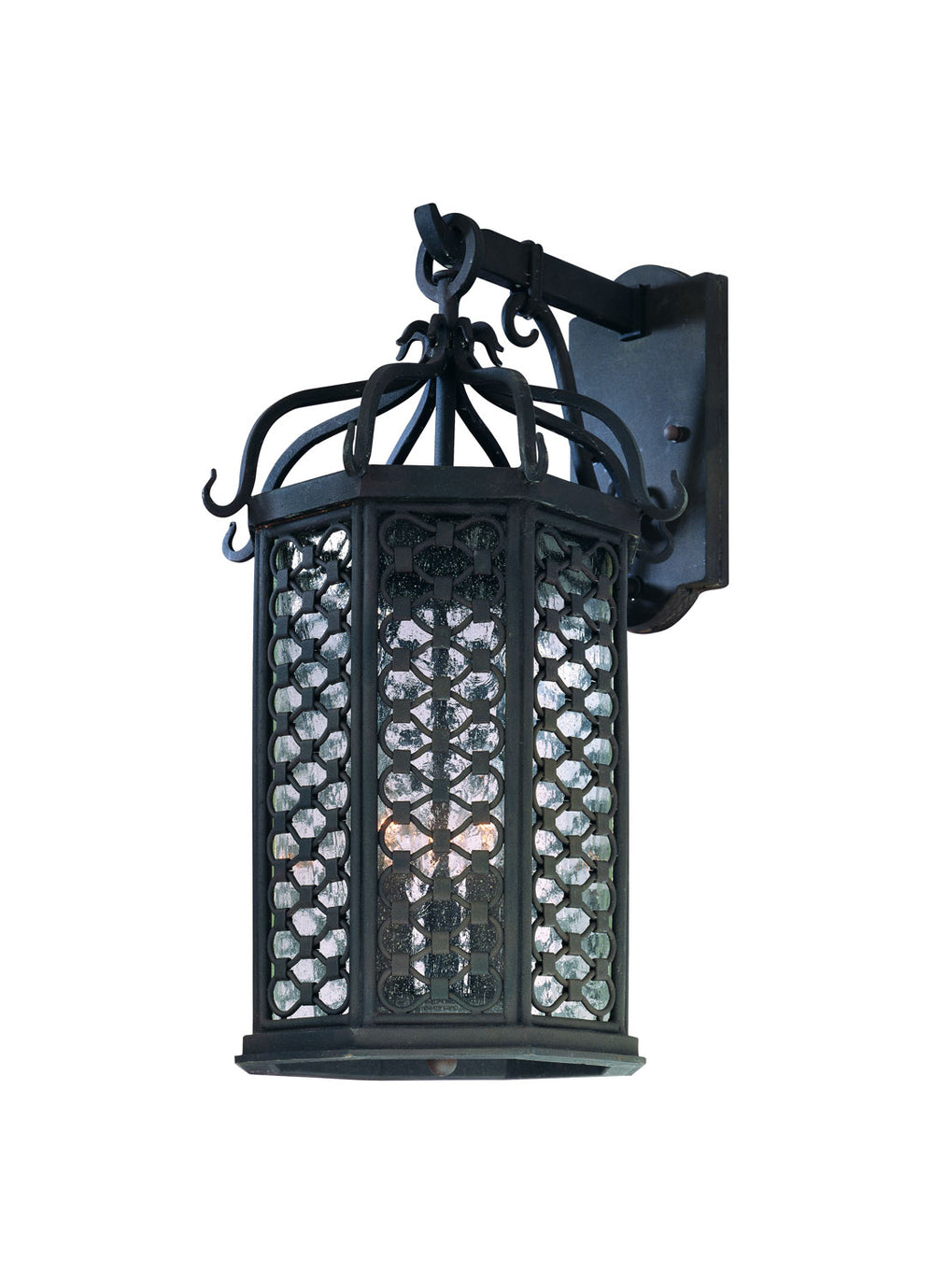 Troy Lighting Canada - Three Light Wall Lantern - Los Olivos - Textured Iron- Union Lighting Luminaires Decor