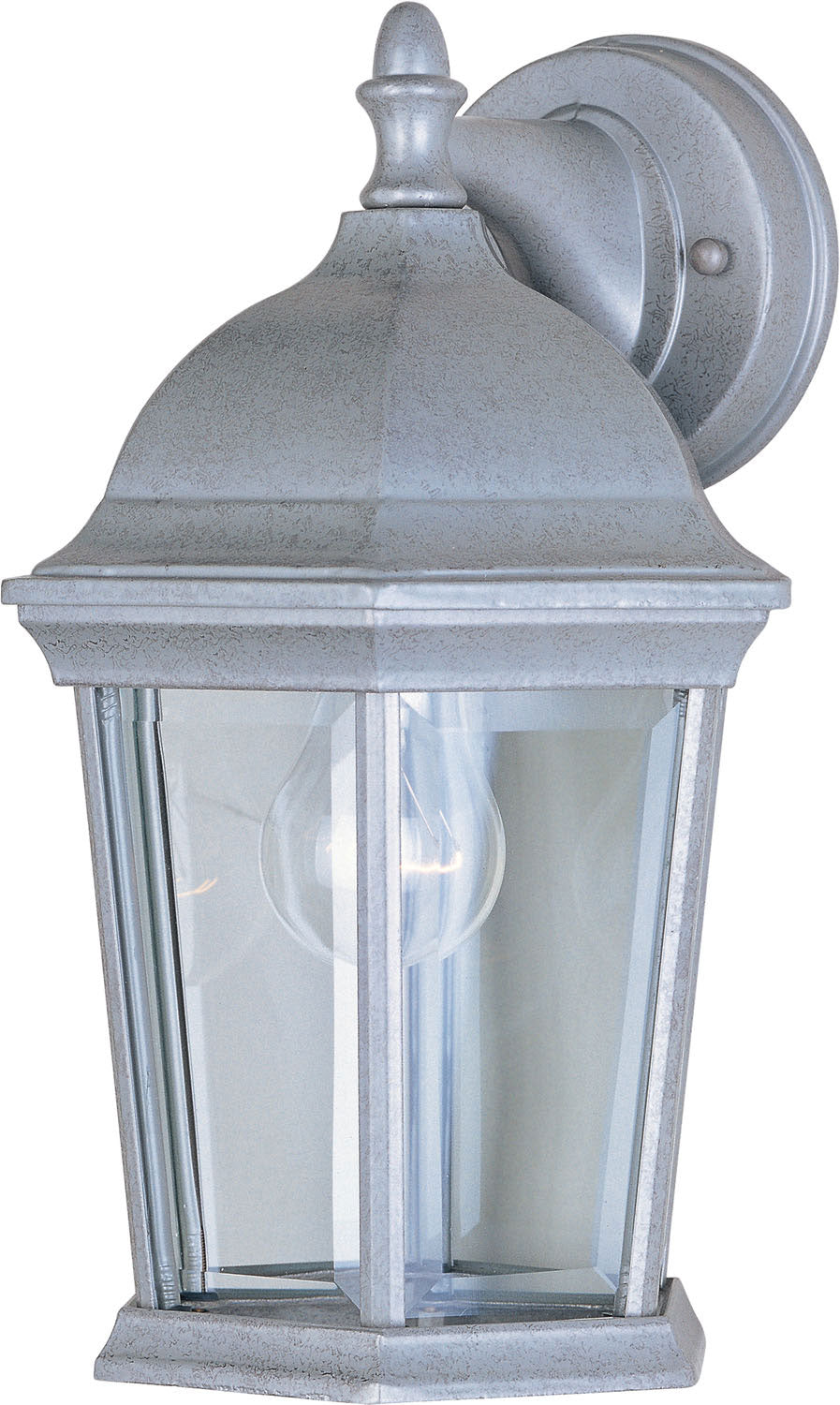 Maxim - One Light Outdoor Wall Lantern - Builder Cast - Pewter- Union Lighting Luminaires Decor